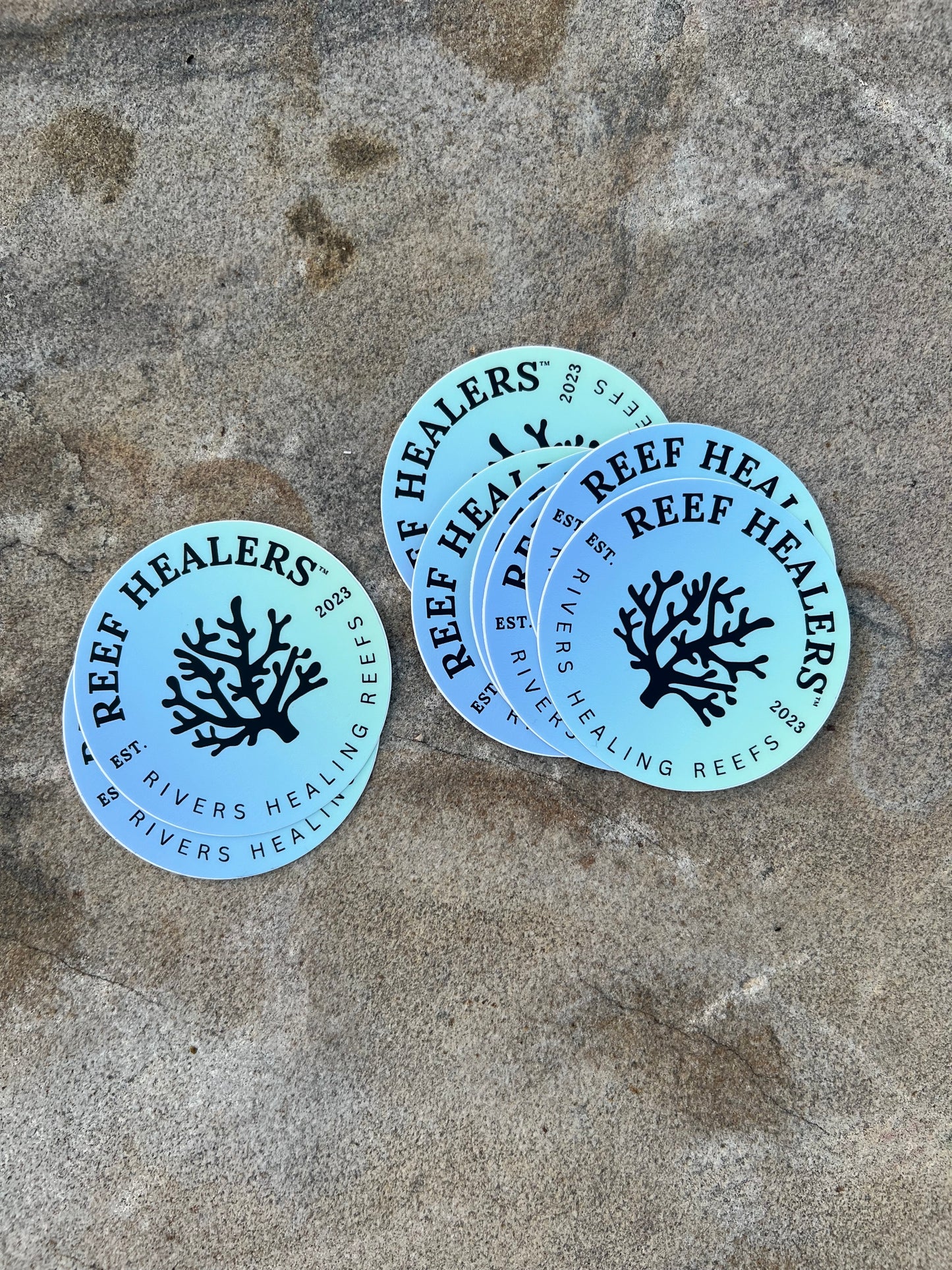 Reef Healers Logo Stickers