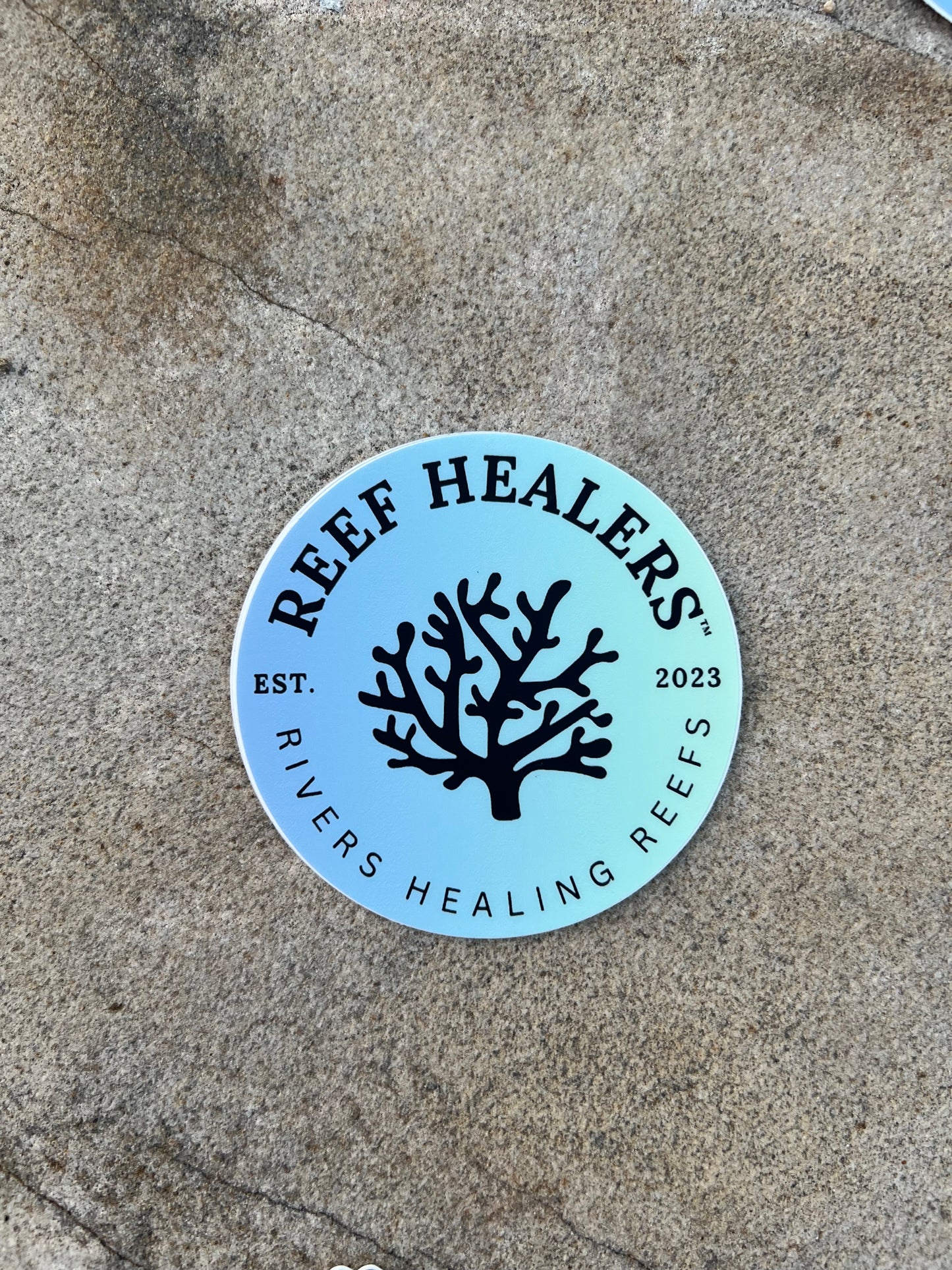 Reef Healers Logo Stickers